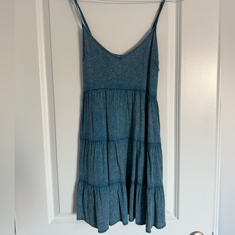 Blue Mini Dress